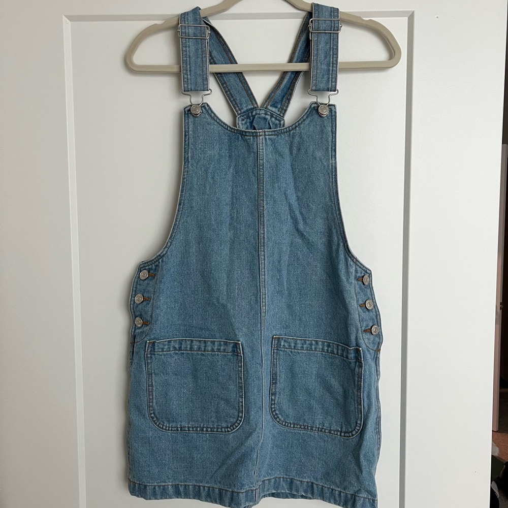 Forever21 Overall Denim Dress (with pockets!)